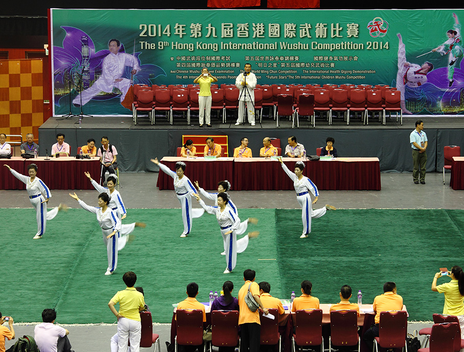 木兰拳香港国际武术比赛 