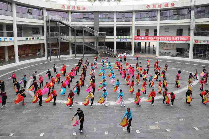 2019年溧阳市木兰拳协会第八套健身秧歌首期培训圆满结束